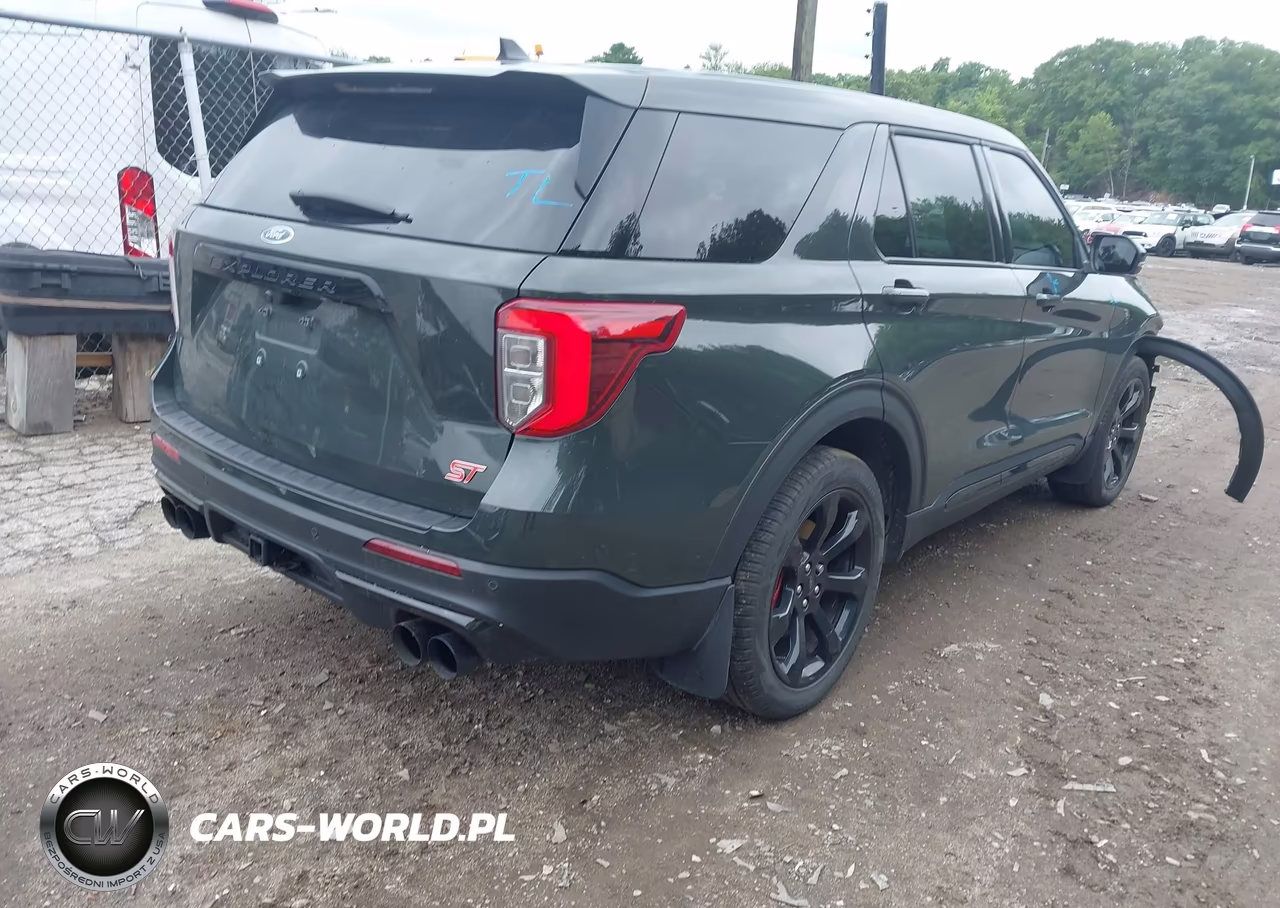 2022 Ford Explorer St VIN:1FM5K8GC7NGB88993 - 4