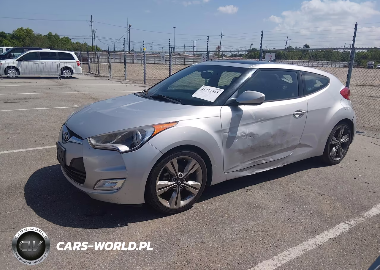 2017 Hyundai Veloster Value Edition VIN:KMHTC6AD2HU324253 - 2