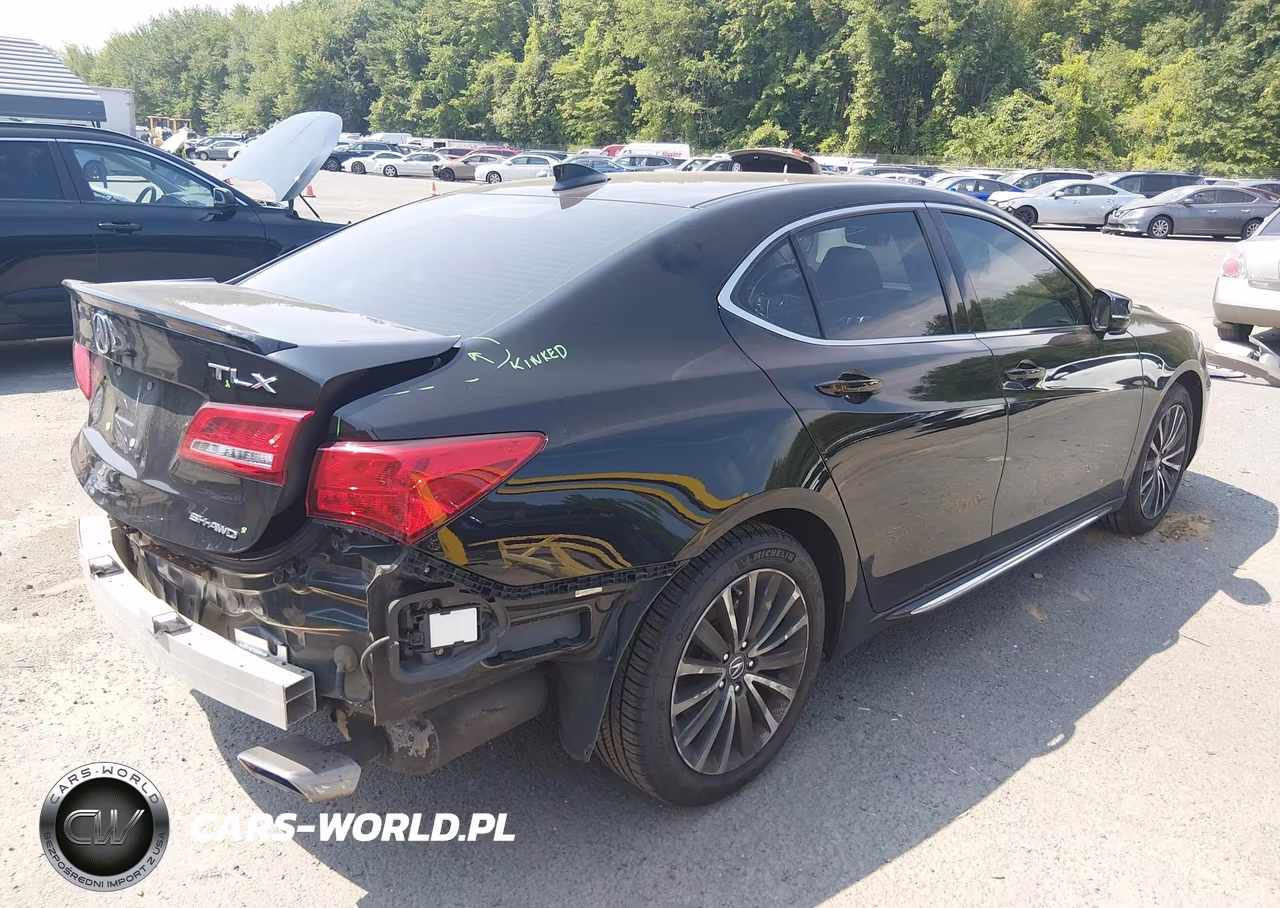 2018 Acura Tlx Advance Pkg VIN:19UUB3F75JA000476 - 4