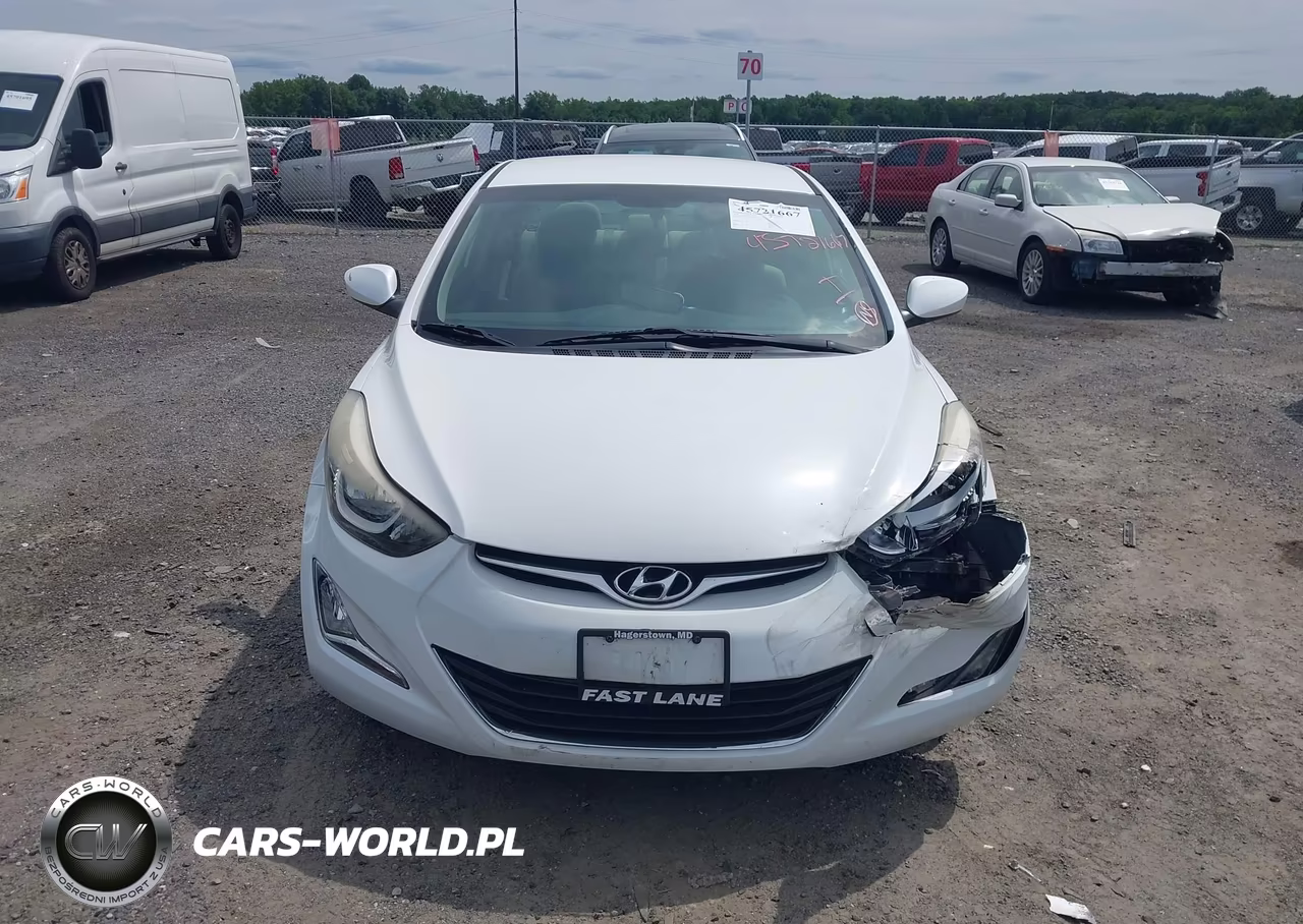 2016 Hyundai Elantra Se VIN:5NPDH4AE1GH656040 - 12