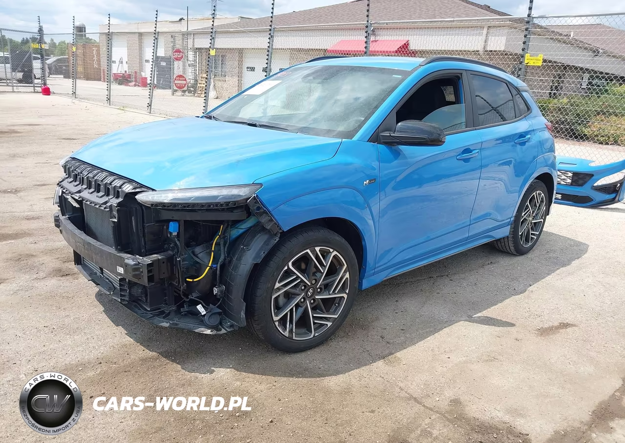 2022 Hyundai Kona N Line VIN:KM8K33A3XNU837280 - 2