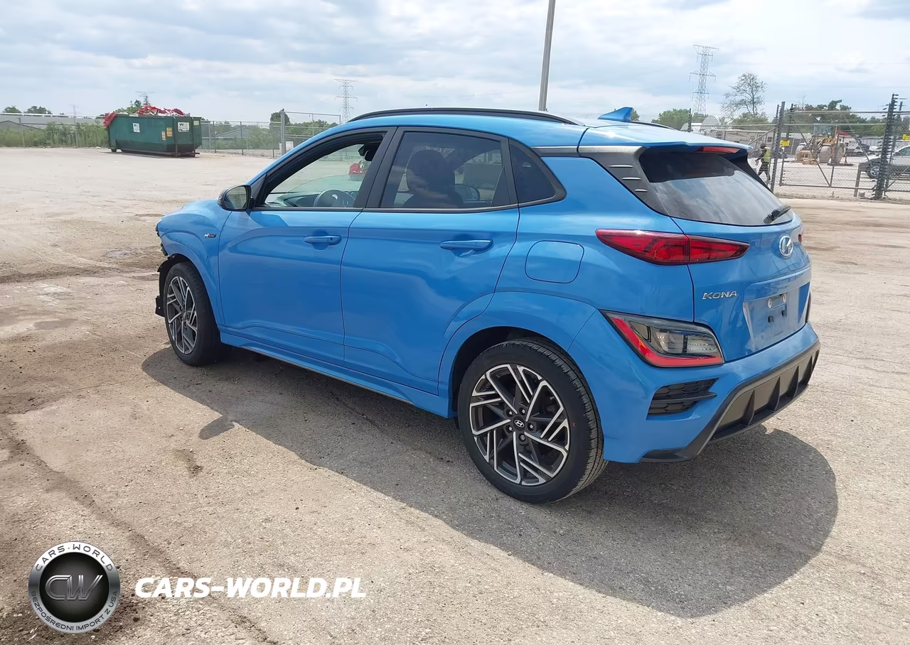 2022 Hyundai Kona N Line VIN:KM8K33A3XNU837280 - 3