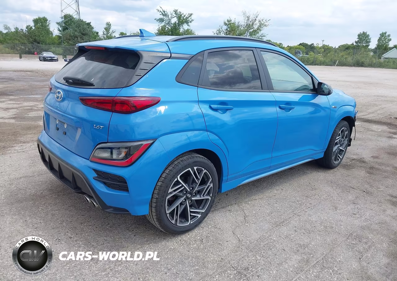 2022 Hyundai Kona N Line VIN:KM8K33A3XNU837280 - 4