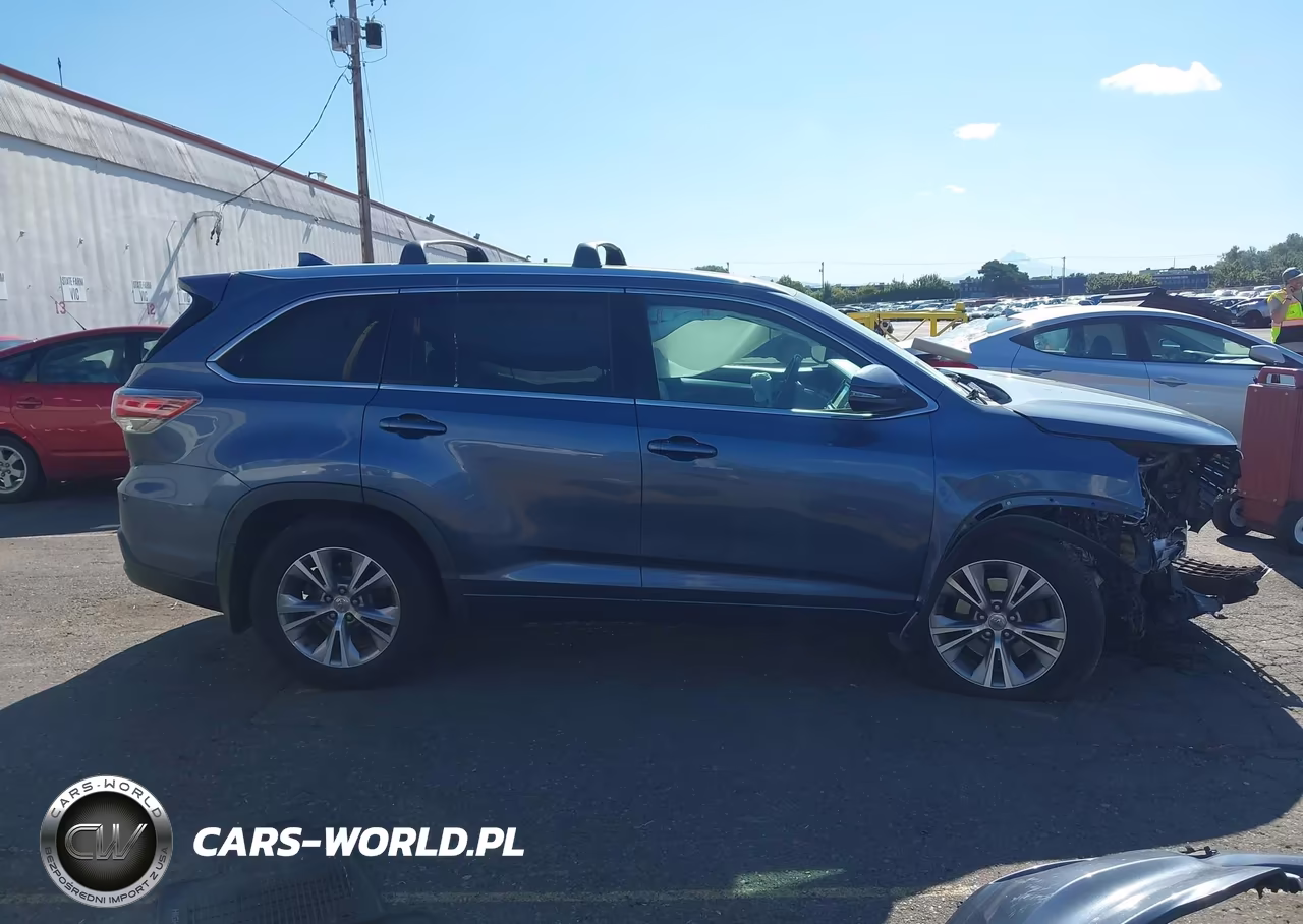 2015 Toyota Highlander Xle V6 VIN:5TDJKRFH3FS147578 - 14
