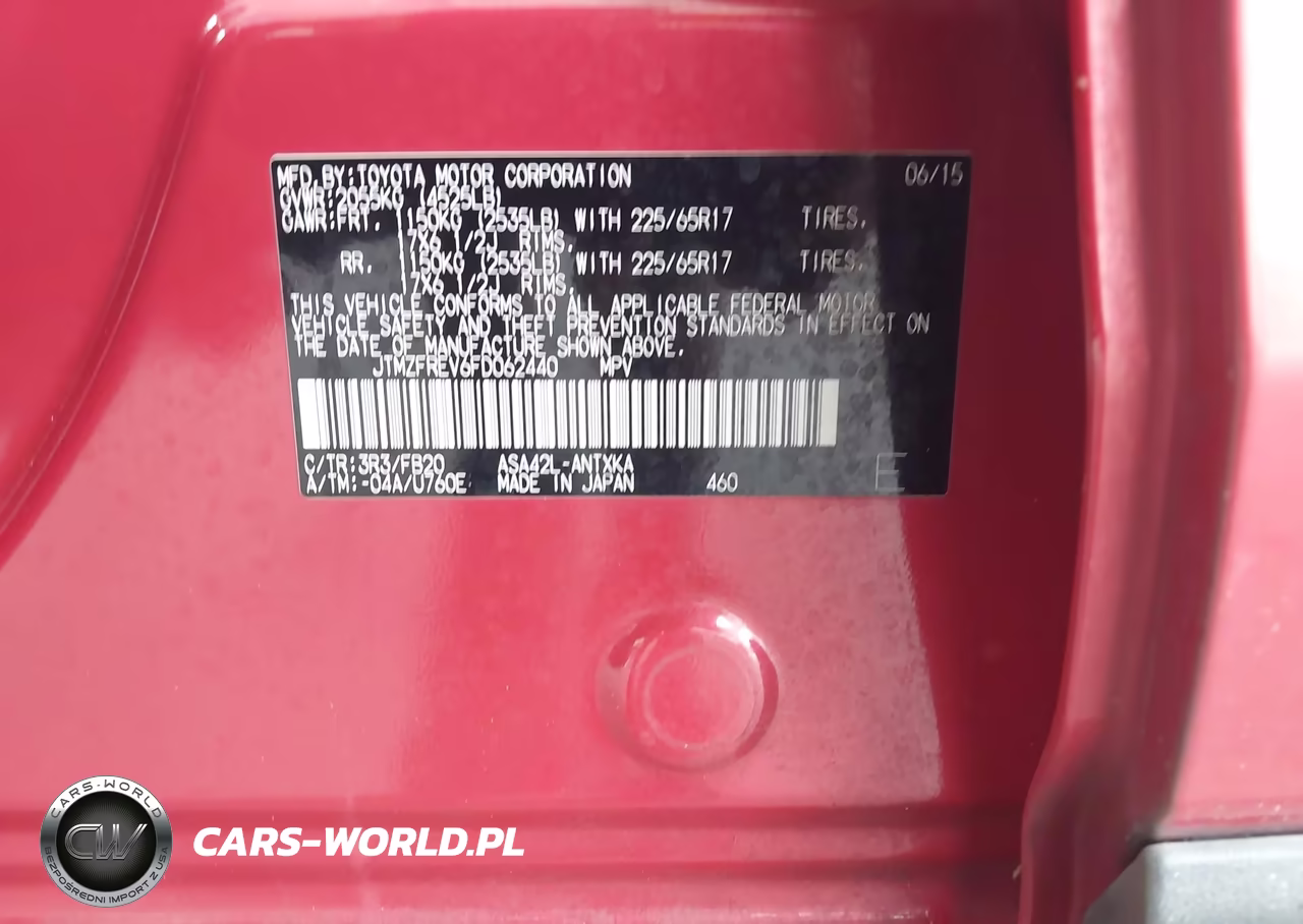2015 Toyota Rav4 Le VIN:JTMZFREV6FD062440 - 9