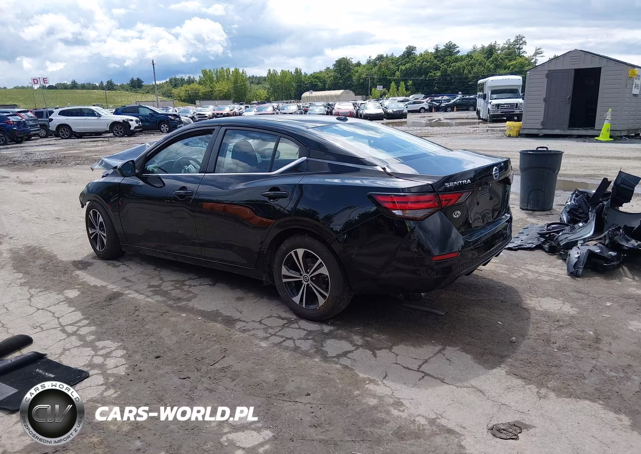 2022 Nissan Sentra Sv Xtronic Cvt VIN:3N1AB8CV7NY242451 - 3