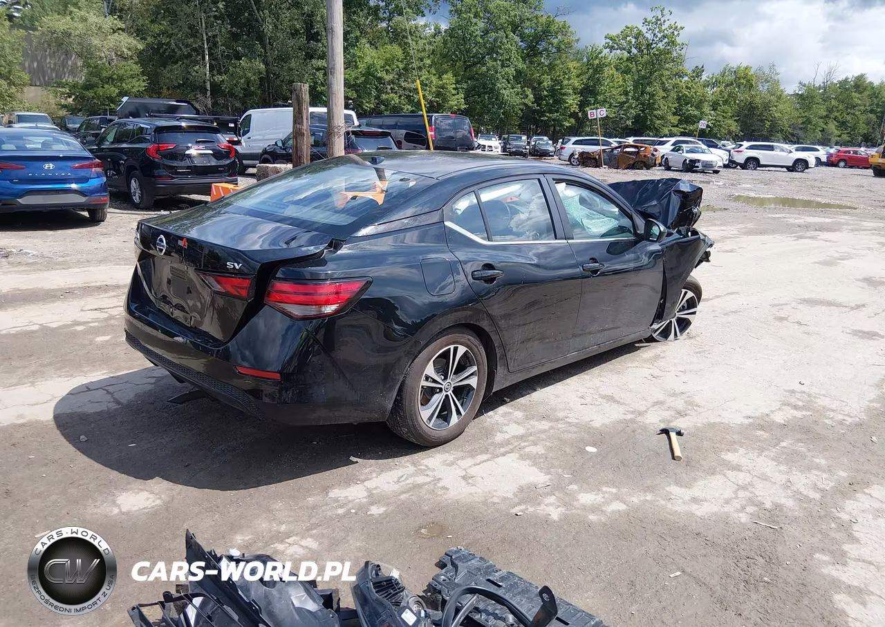 2022 Nissan Sentra Sv Xtronic Cvt VIN:3N1AB8CV7NY242451 - 4