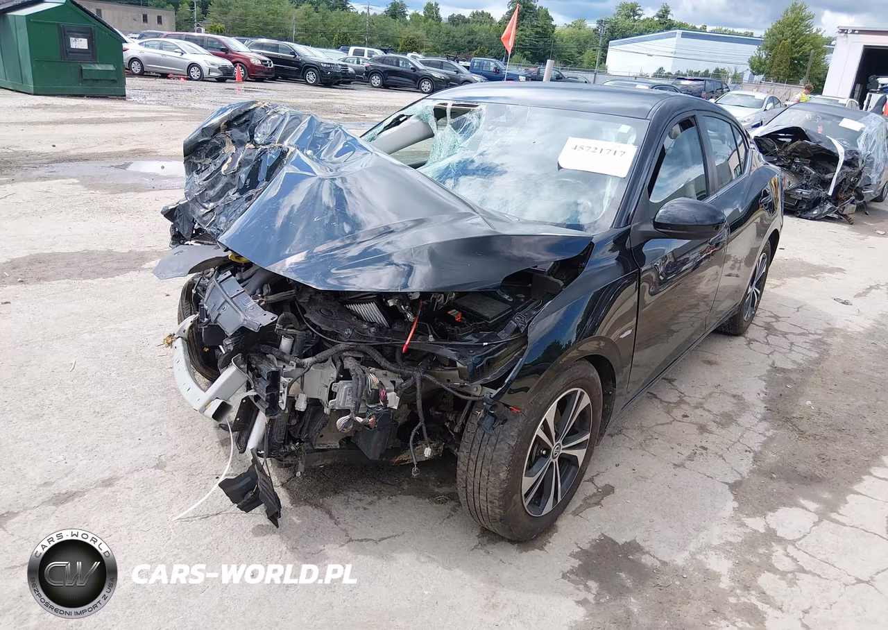 2022 Nissan Sentra Sv Xtronic Cvt VIN:3N1AB8CV7NY242451 - 6