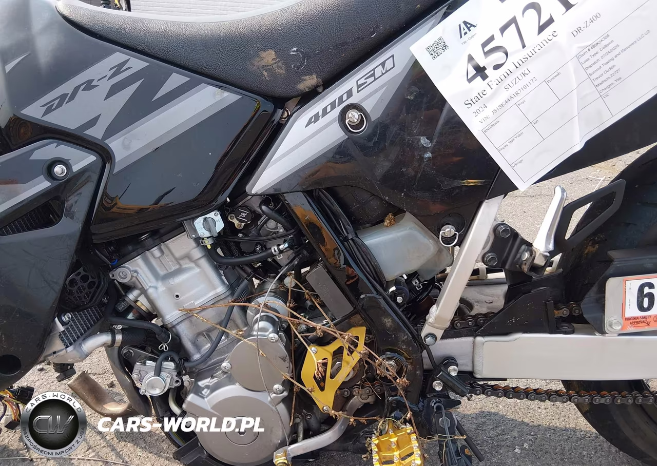 2024 Suzuki Dr-Z400 Sm VIN:JS1SK44A1R7101172 - 9