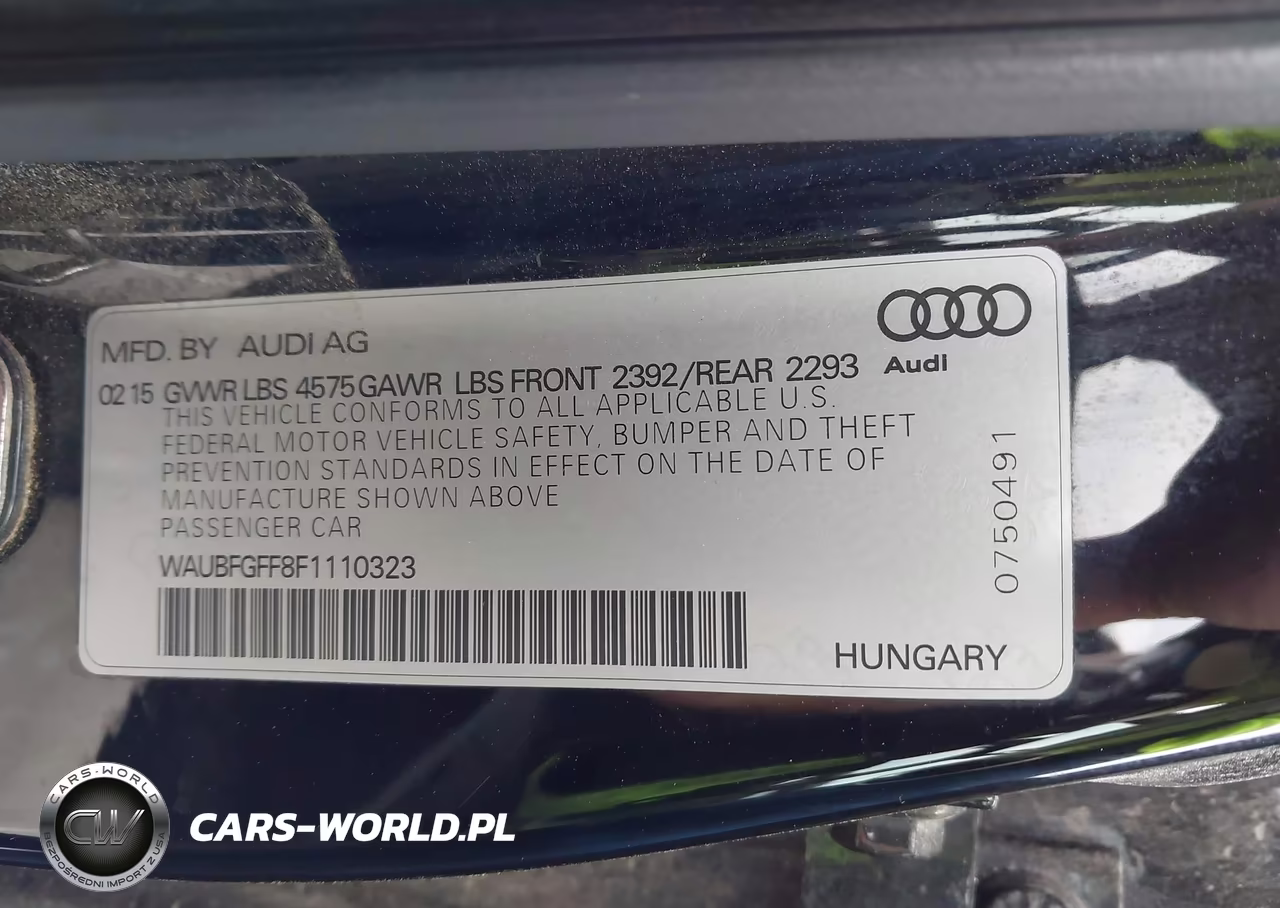 2015 Audi A3 2.0T Premium VIN:WAUBFGFF8F1110323 - 9