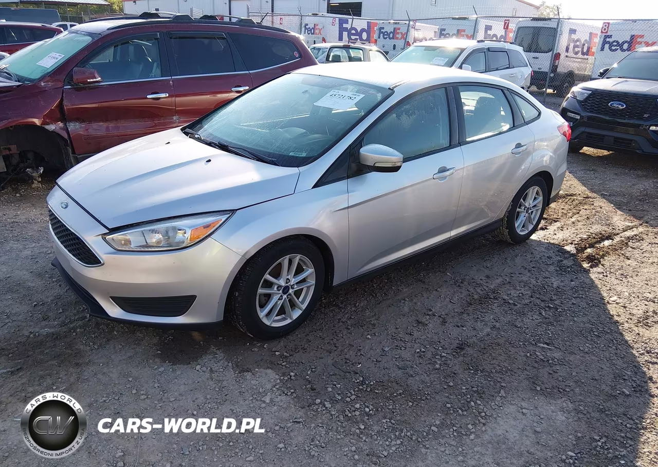 2017 Ford Focus Se VIN:1FADP3F27HL264291 - 2