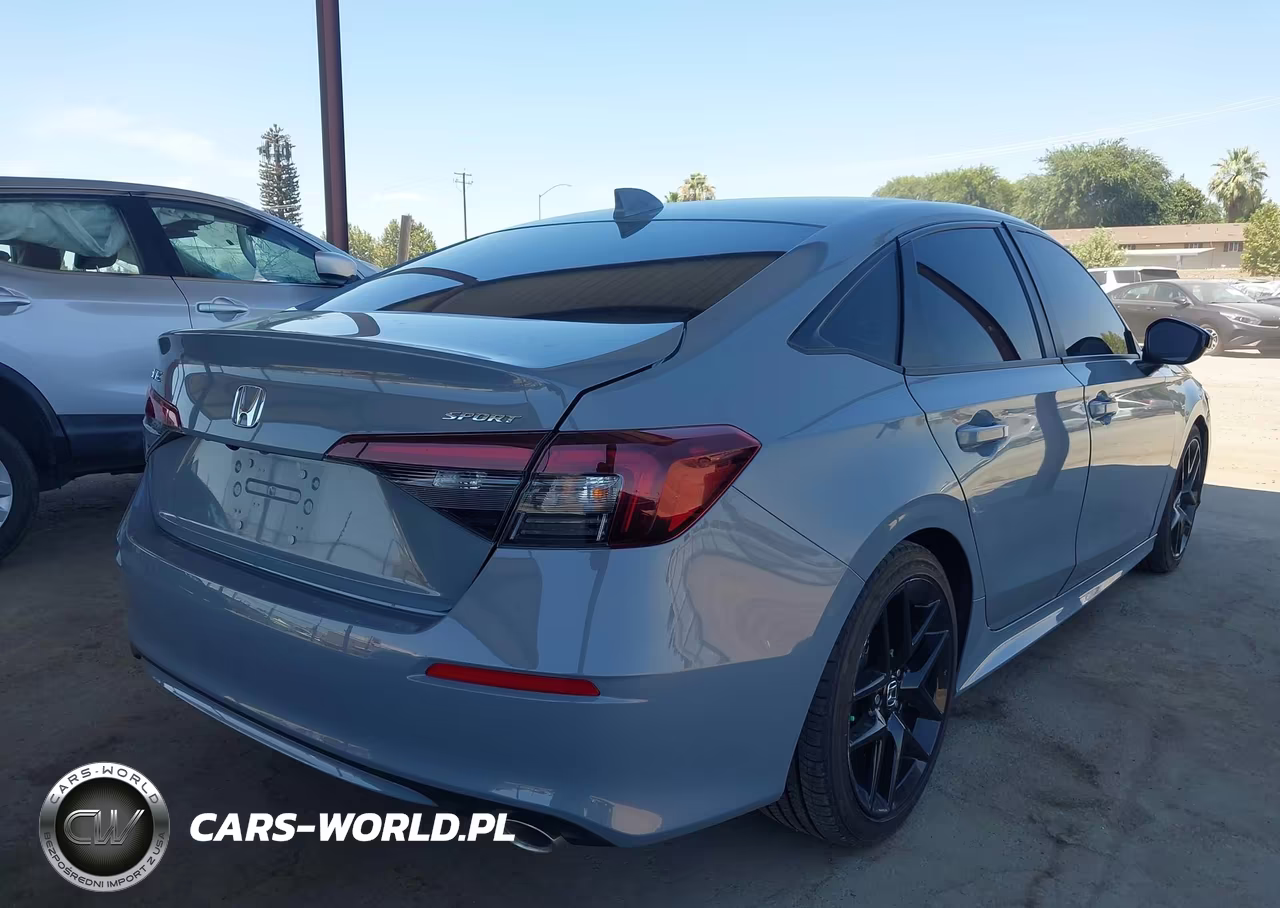2025 Honda Civic Sport VIN:2HGFE2F52SH590910 - 4