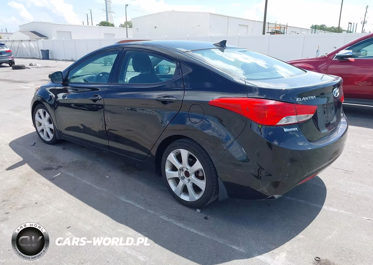 2013 Hyundai Elantra Limited VIN:5NPDH4AE8DH416382 - 3