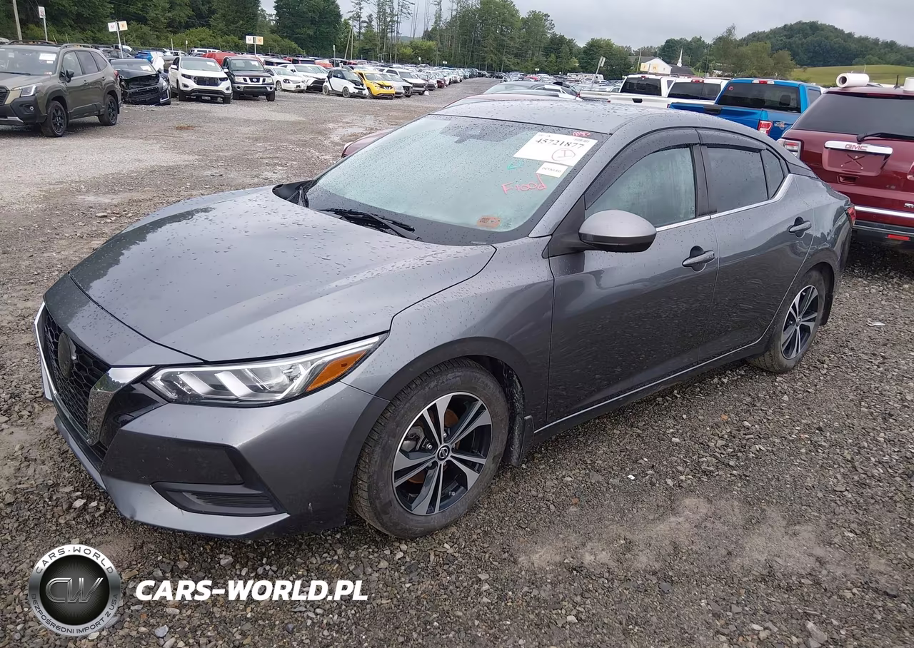 2022 Nissan Sentra Sv Xtronic Cvt VIN:3N1AB8CV9NY211010 - 2