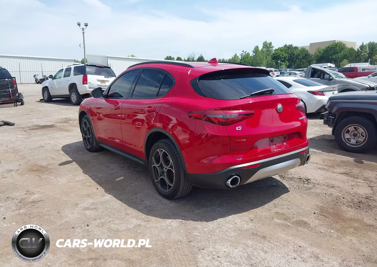 2018 Alfa Romeo Stelvio Sport Awd VIN:ZASFAKPN8J7B72765 - 3