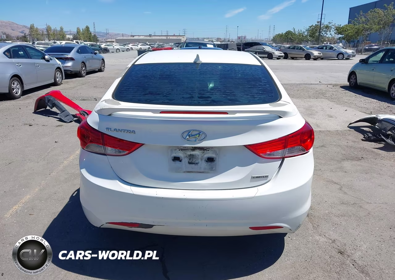 2013 Hyundai Elantra Limited VIN:5NPDH4AE3DH296278 - 17