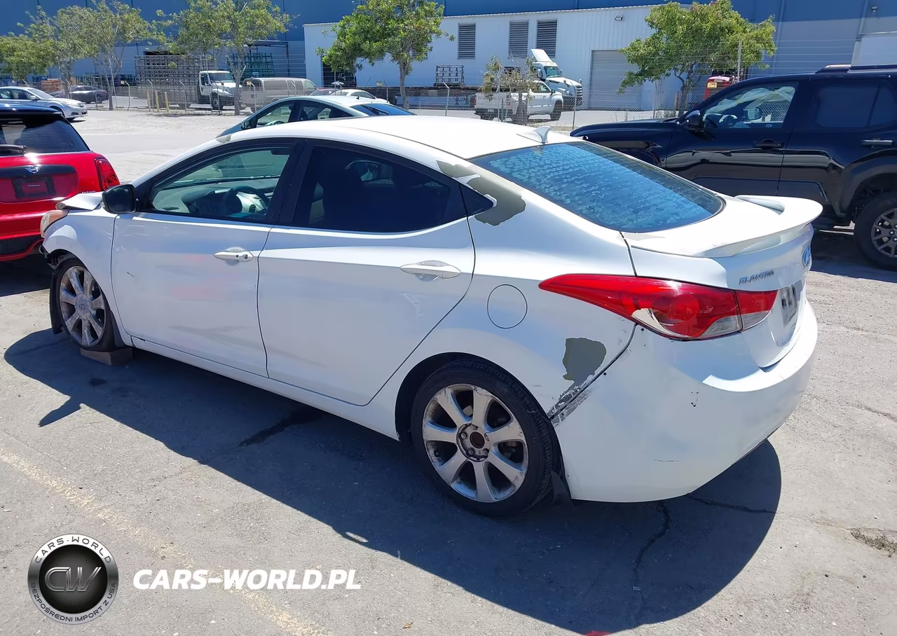 2013 Hyundai Elantra Limited VIN:5NPDH4AE3DH296278 - 3