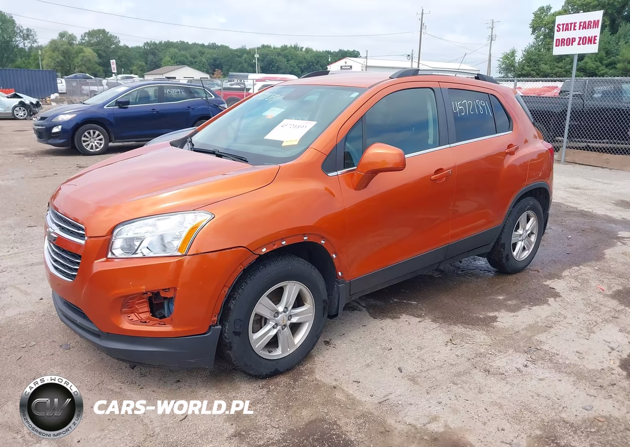 2015 Chevrolet Trax Lt VIN:KL7CJRSB1FB110420 - 2