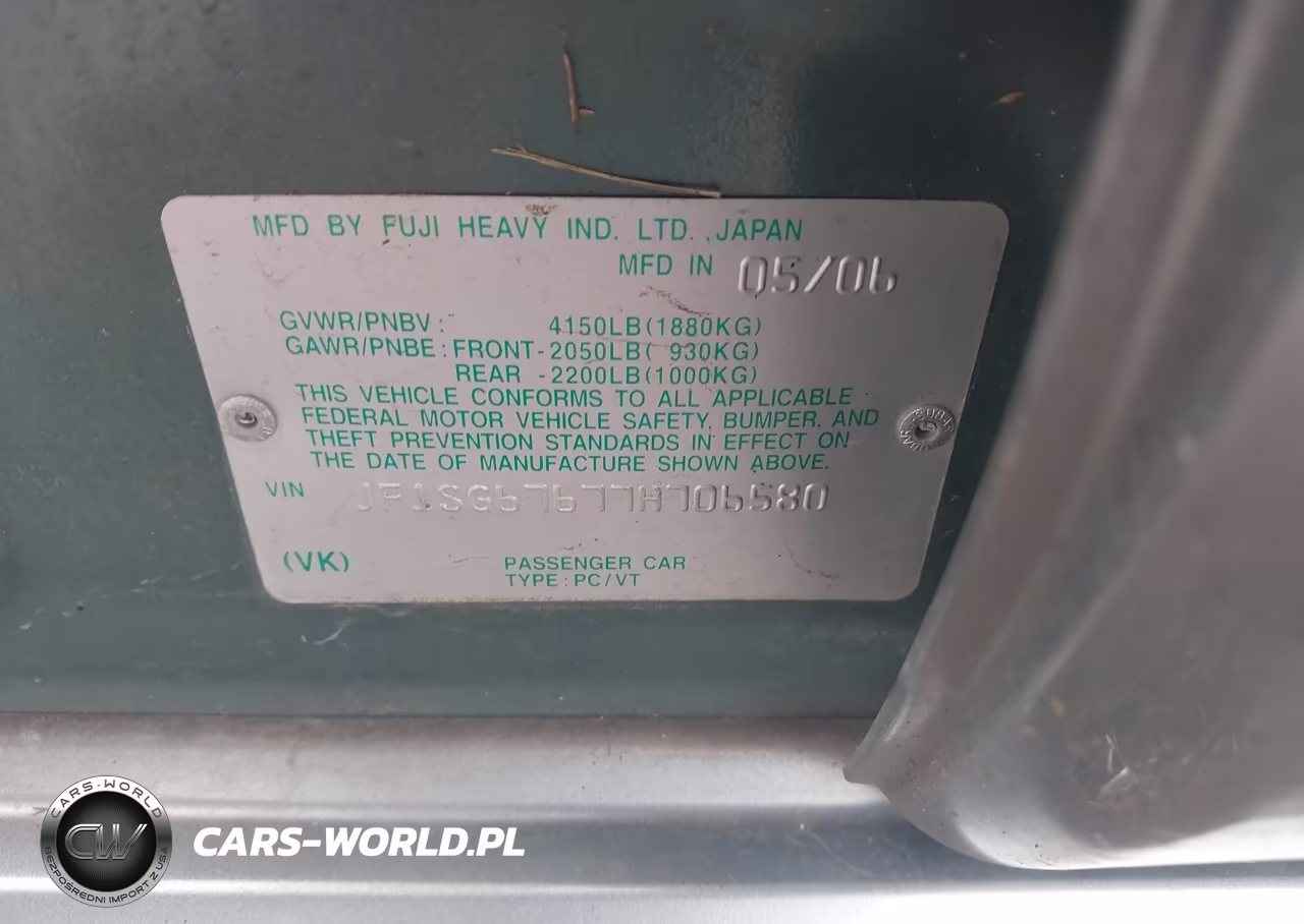 2007 Subaru Forester 2.5X L.l. Bean Edition VIN:JF1SG67677H706580 - 9
