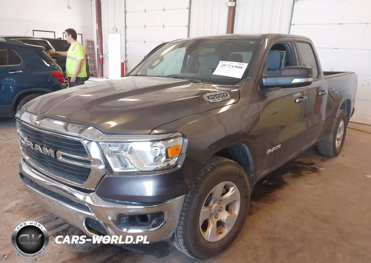 2021 Ram 1500 Big Horn 4X4 6'4 Box VIN:1C6SRFBT7MN723689 - 2