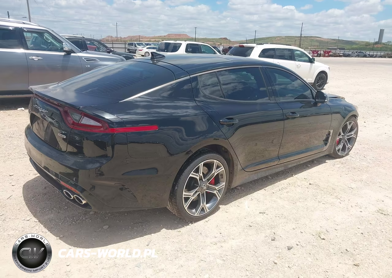 2018 Kia Stinger Gt2 VIN:KNAE55LC8J6024617 - 4