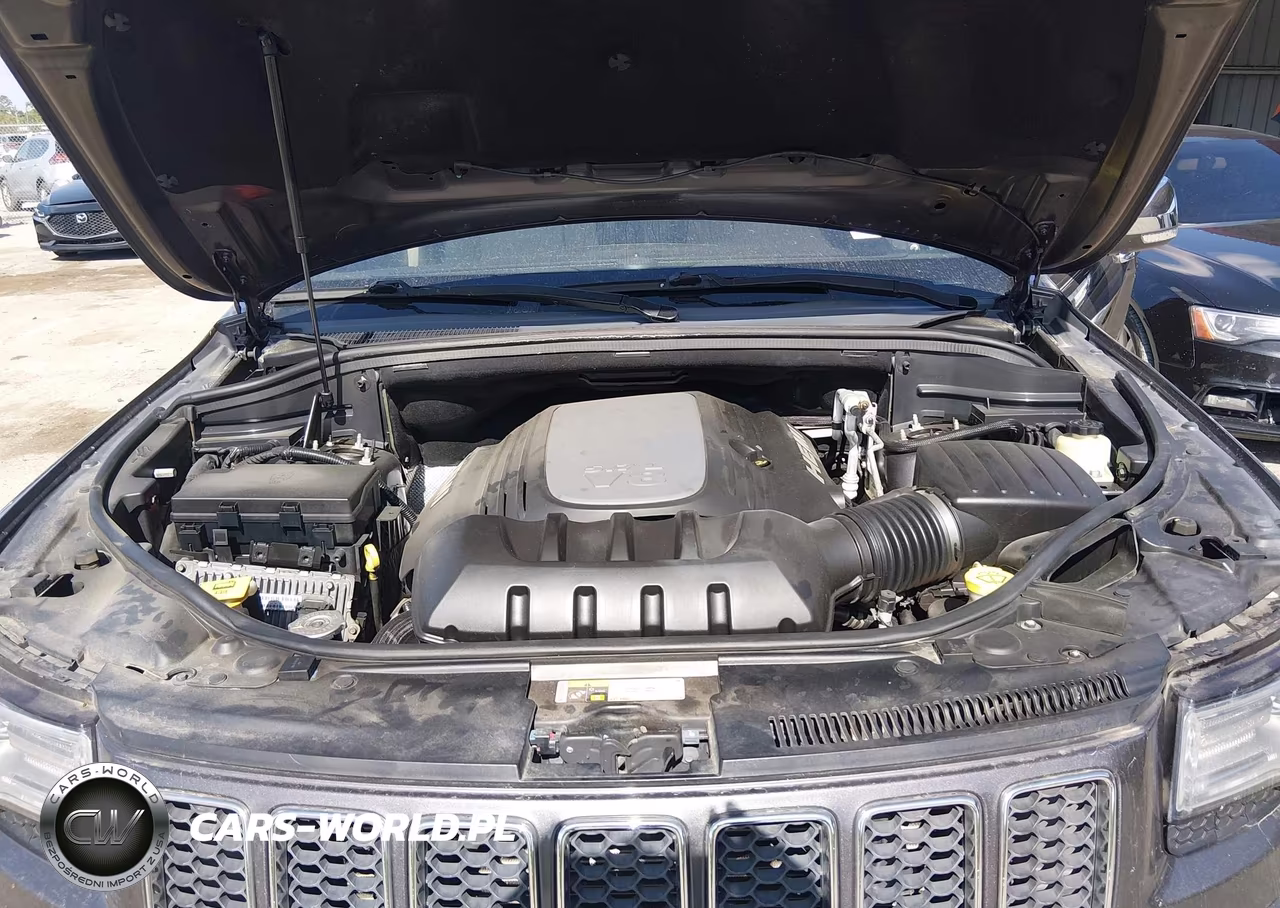 2014 Jeep Grand Cherokee Overland VIN:1C4RJECT0EC442614 - 10