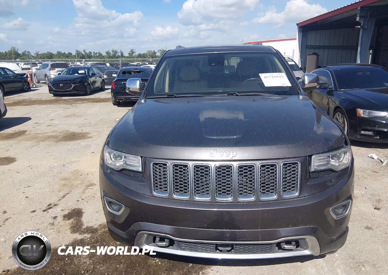 2014 Jeep Grand Cherokee Overland VIN:1C4RJECT0EC442614 - 12