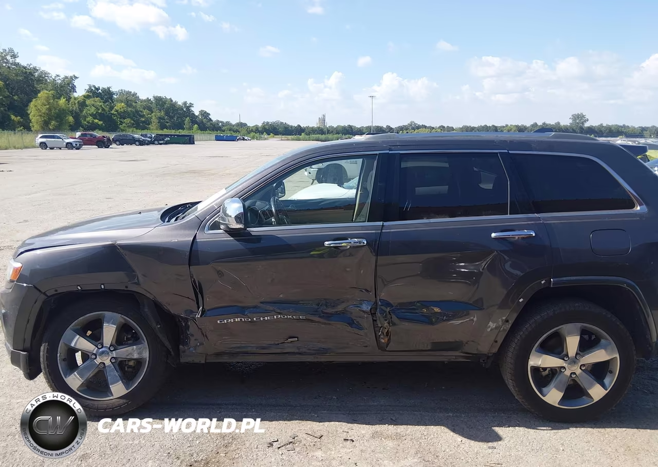 2014 Jeep Grand Cherokee Overland VIN:1C4RJECT0EC442614 - 14