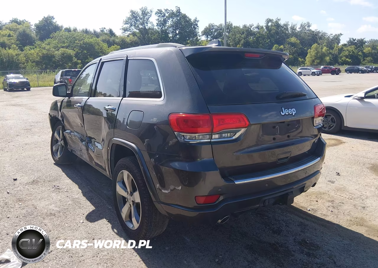 2014 Jeep Grand Cherokee Overland VIN:1C4RJECT0EC442614 - 3