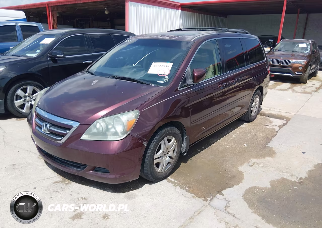 2007 Honda Odyssey Ex-L VIN:5FNRL38787B140505 - 2
