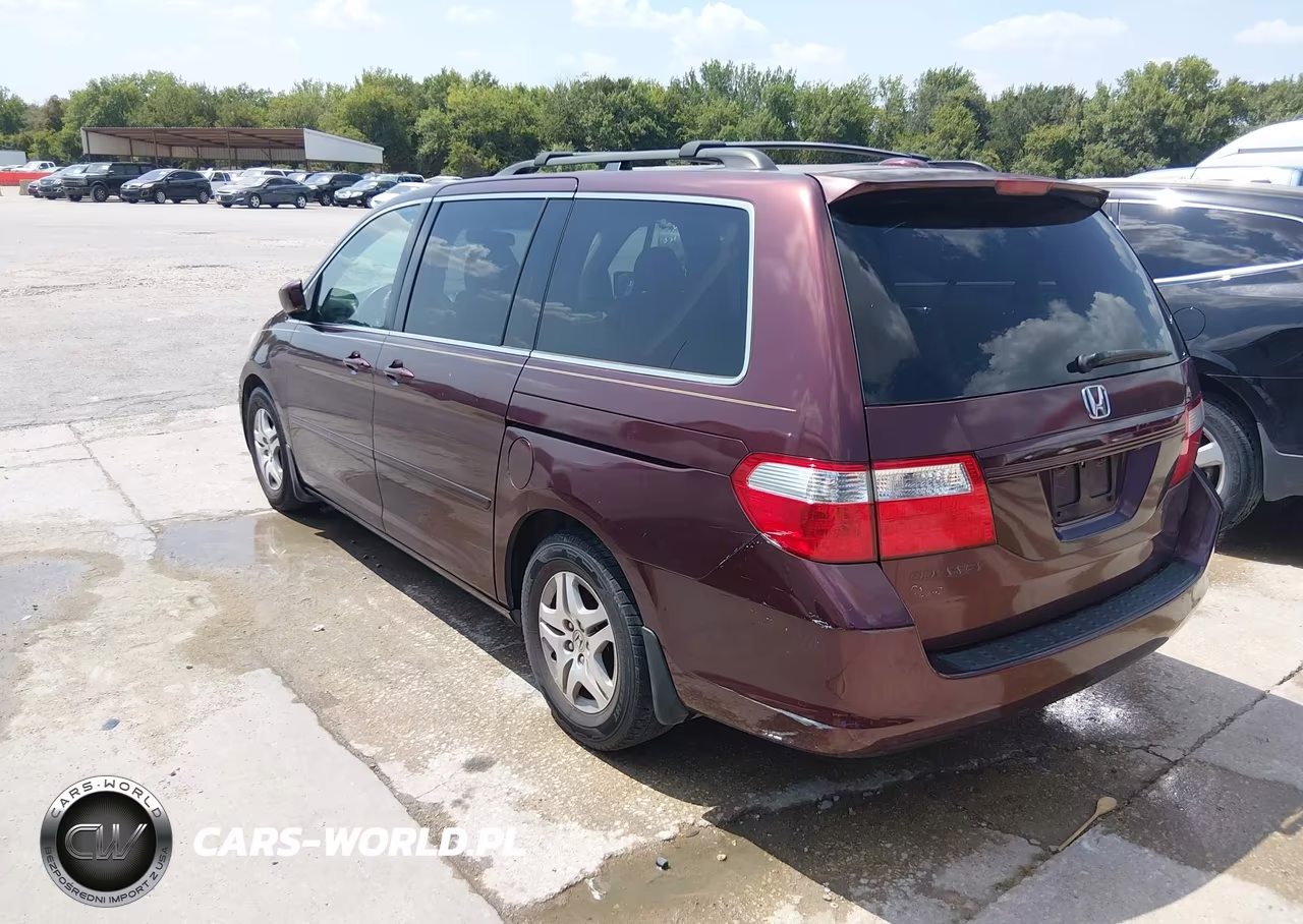 2007 Honda Odyssey Ex-L VIN:5FNRL38787B140505 - 3