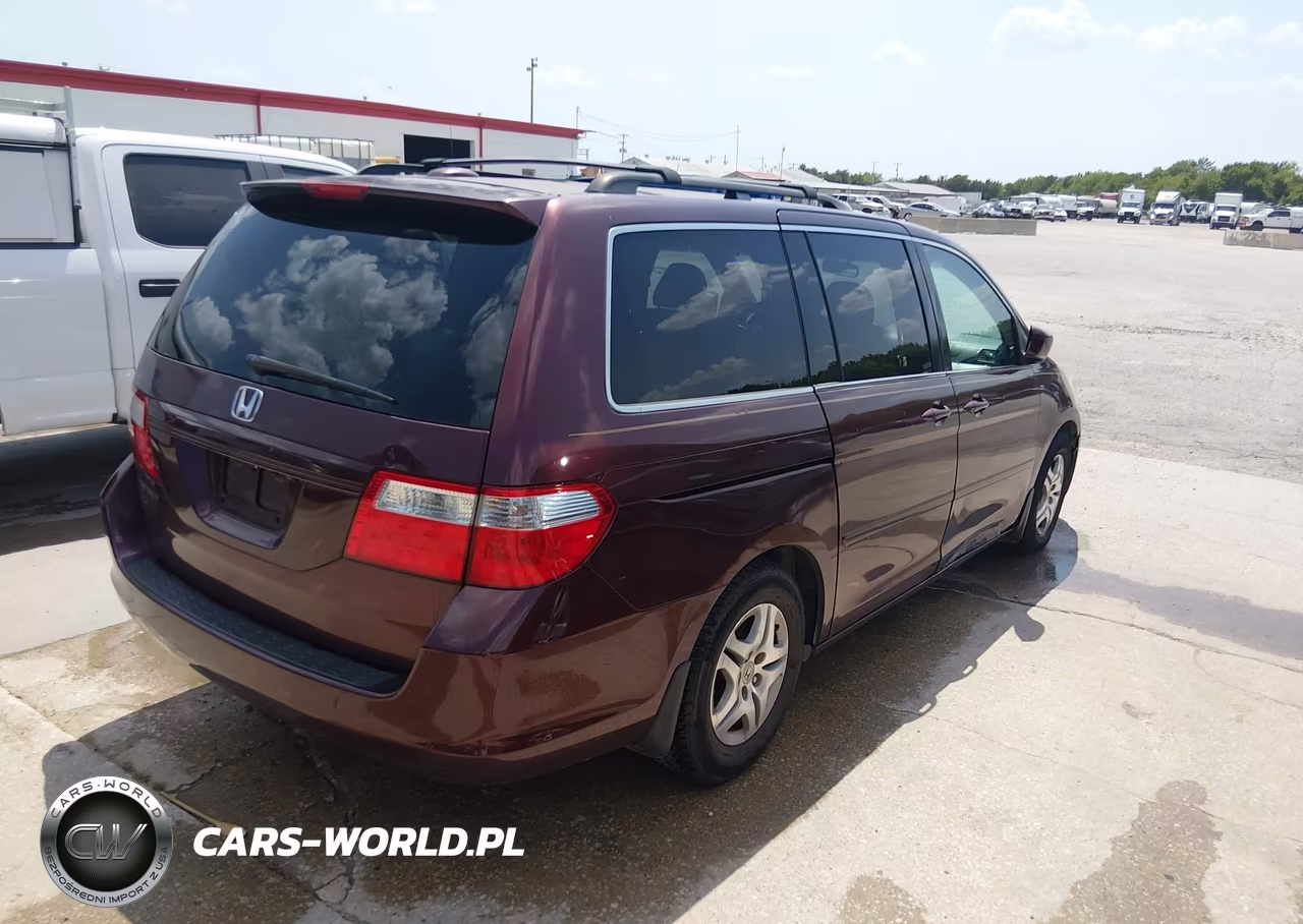 2007 Honda Odyssey Ex-L VIN:5FNRL38787B140505 - 4