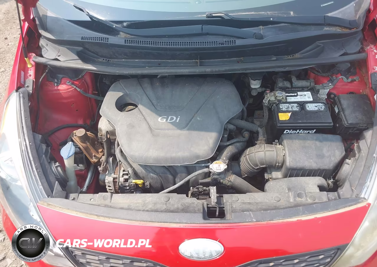 2013 Kia Rio Lx VIN:KNADM5A37D6197776 - 10