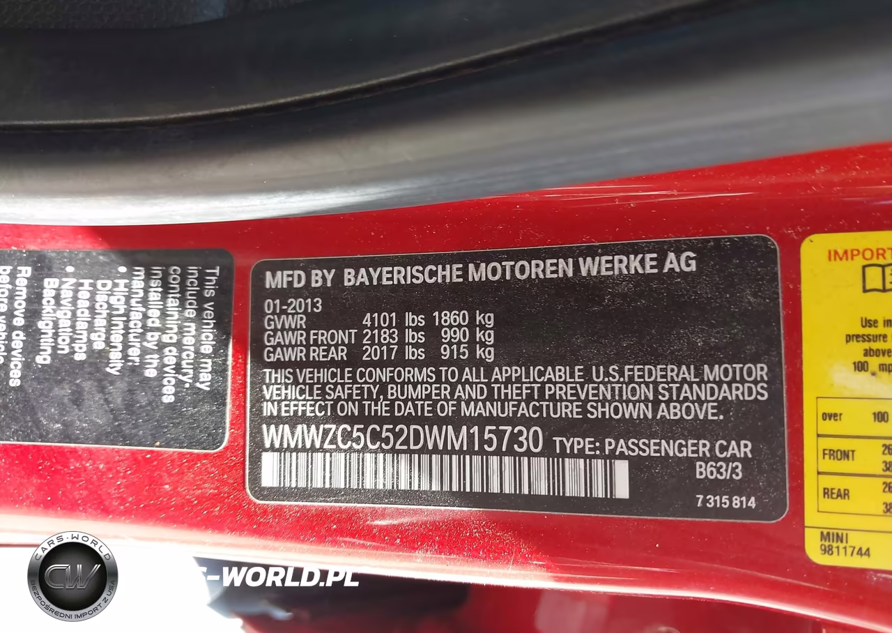 2013 Mini Countryman Cooper S VIN:WMWZC5C52DWM15730 - 9