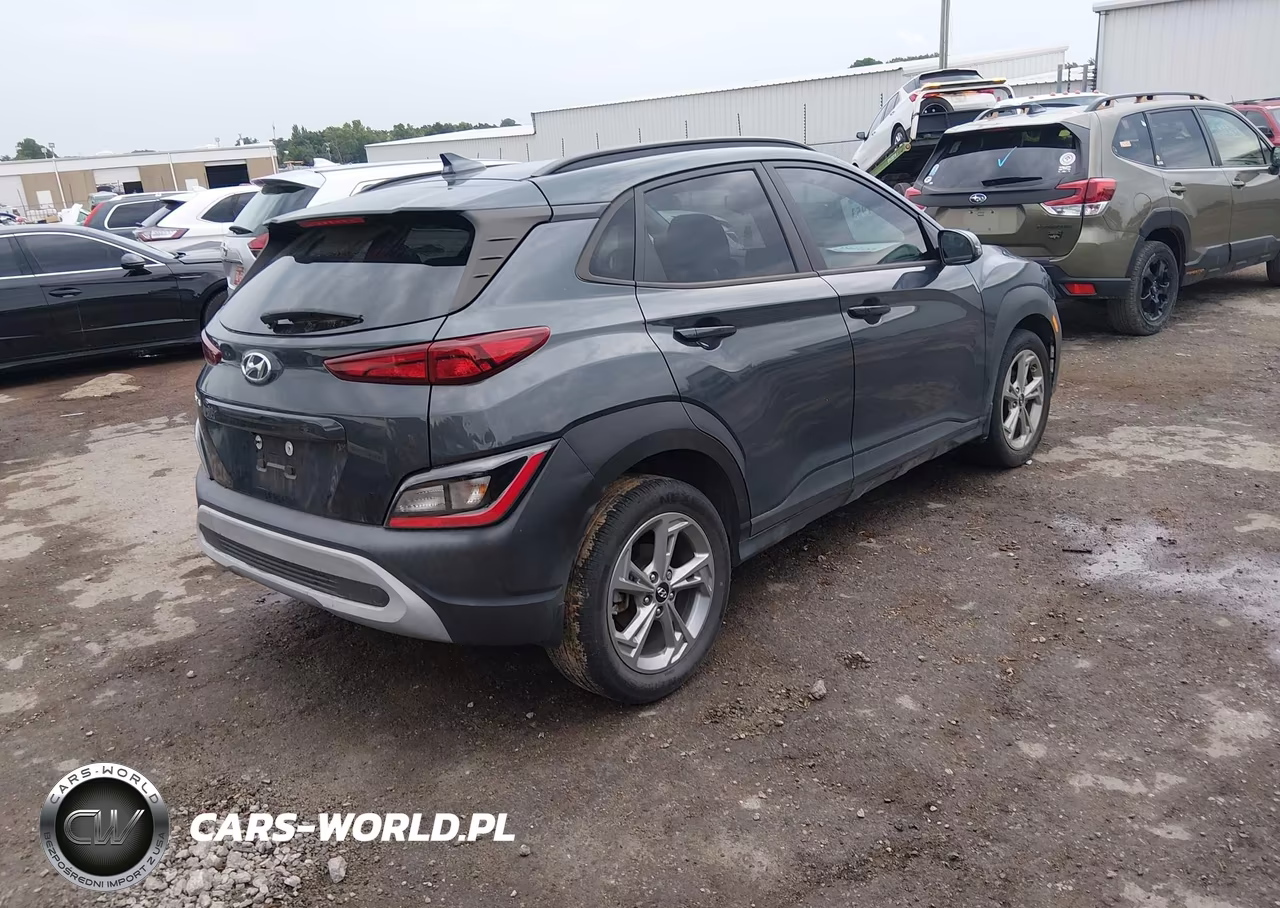2022 Hyundai Kona Sel VIN:KM8K62AB6NU801966 - 4