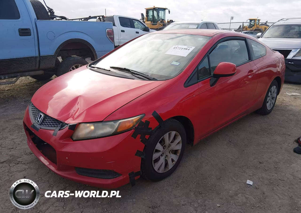2012 Honda Civic Lx VIN:2HGFG3B54CH562209 - 2