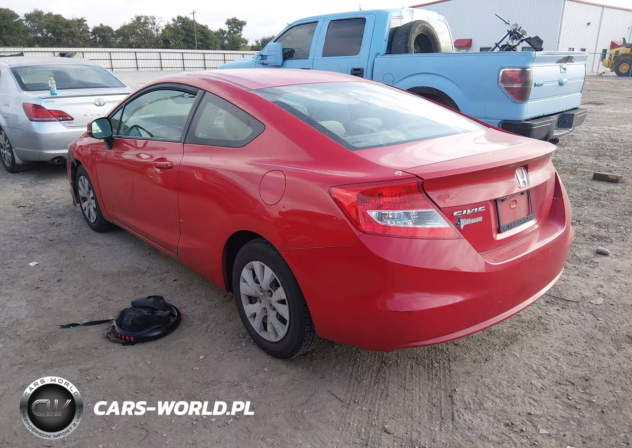 2012 Honda Civic Lx VIN:2HGFG3B54CH562209 - 3