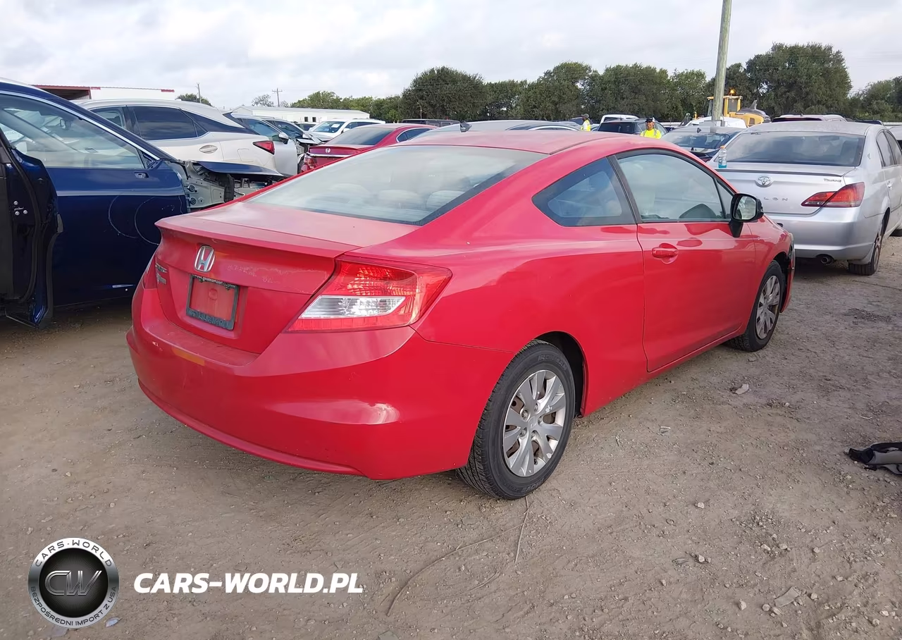 2012 Honda Civic Lx VIN:2HGFG3B54CH562209 - 4