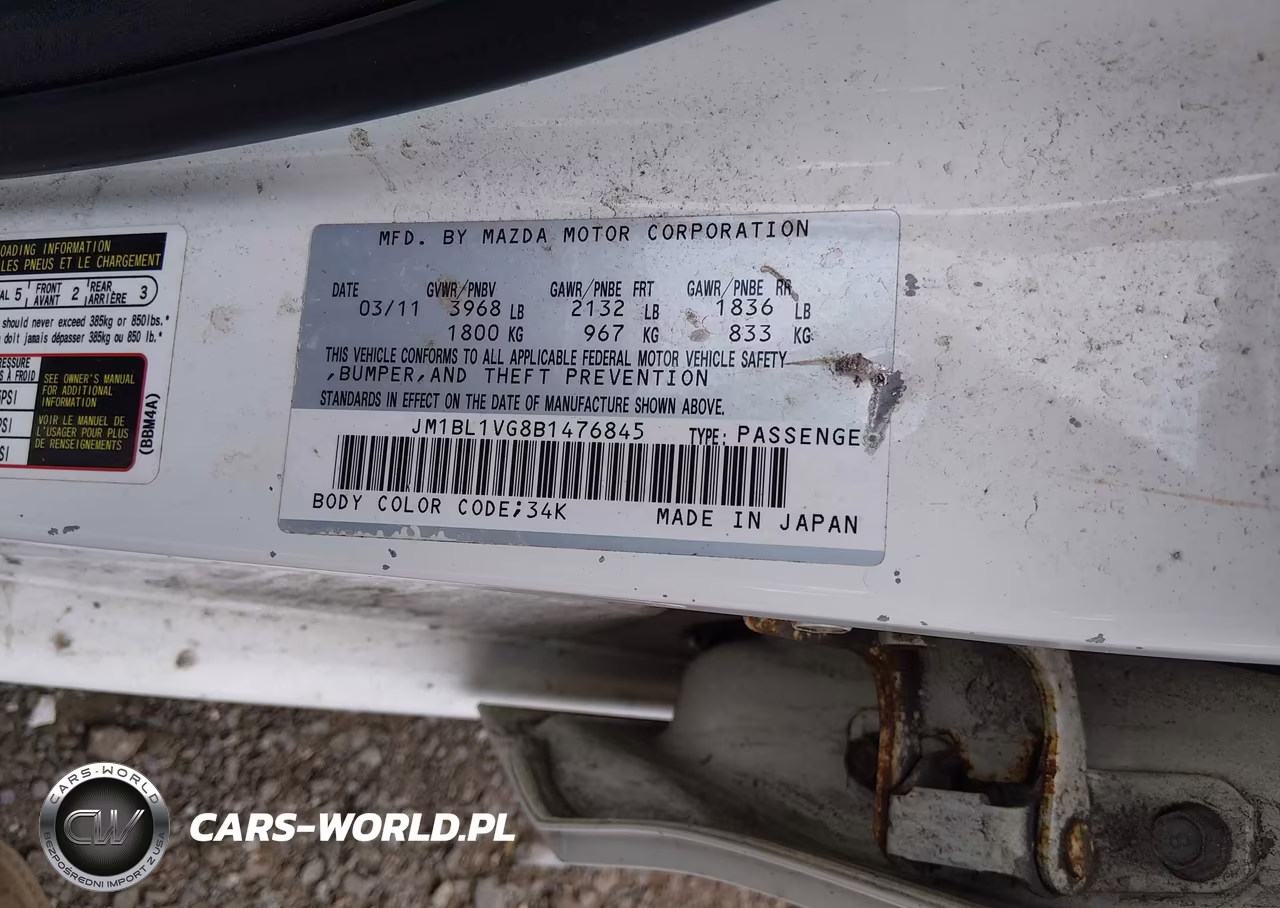 2011 Mazda Mazda3 I Touring VIN:JM1BL1VG8B1476845 - 9