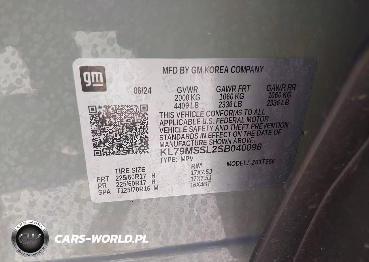 2025 Chevrolet Trailblazer Awd Activ VIN:KL79MSSL2SB040096 - 9