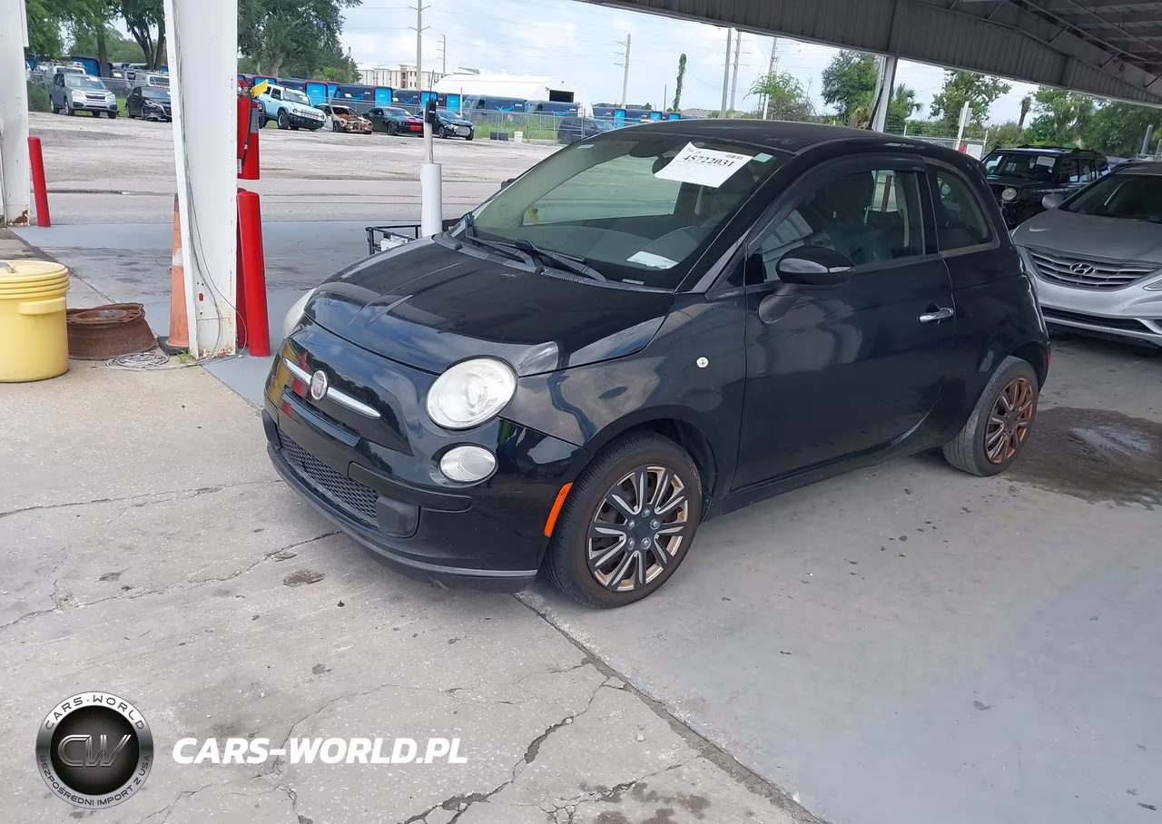 2015 Fiat 500 Pop VIN:3C3CFFAR8FT501553 - 2