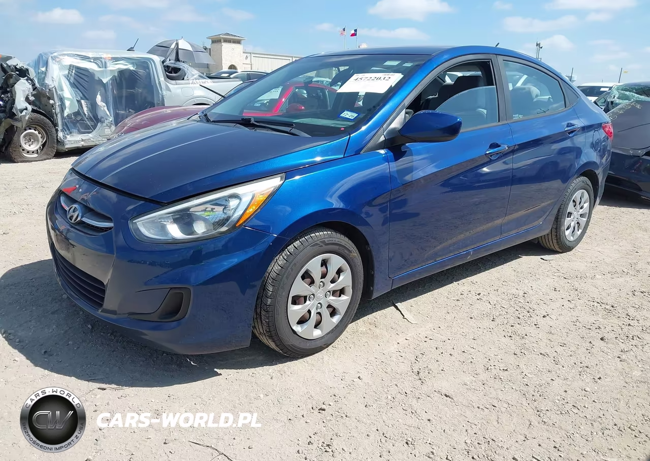 2017 Hyundai Accent Se VIN:KMHCT4AE3HU317308 - 2