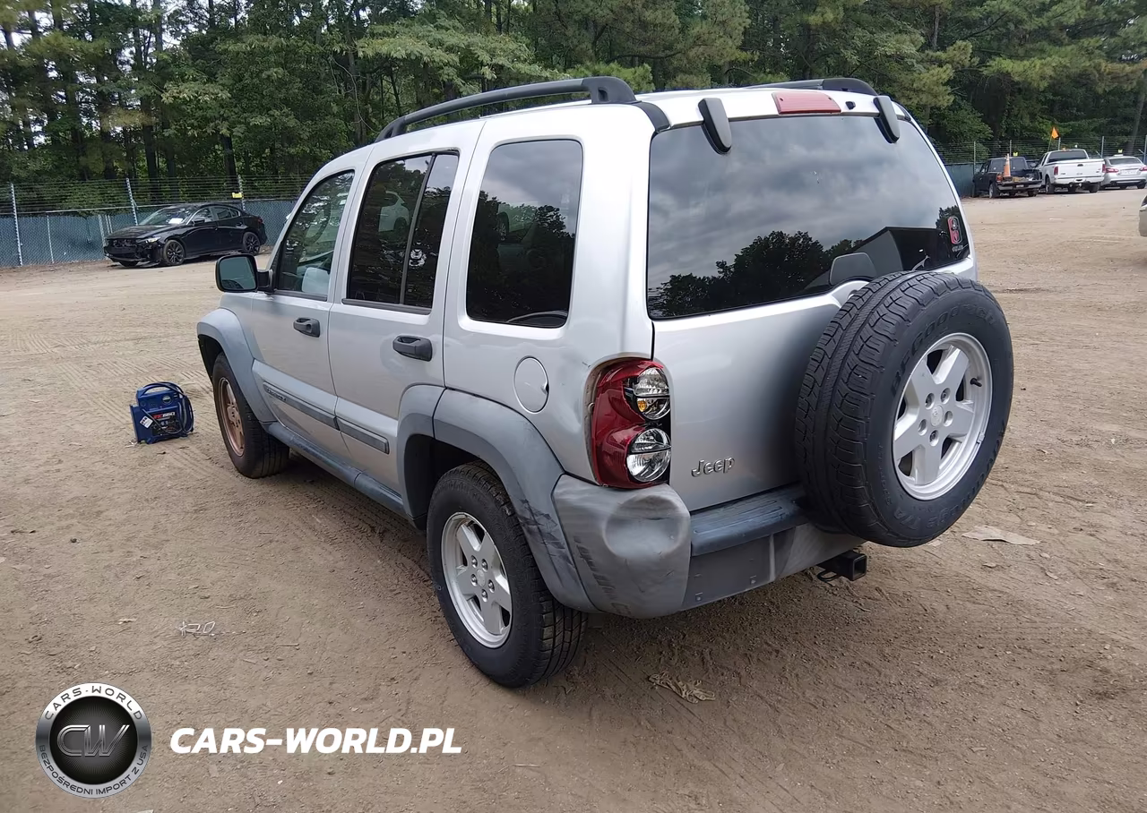 2007 Jeep Liberty Sport VIN:1J4GK48K17W599773 - 3
