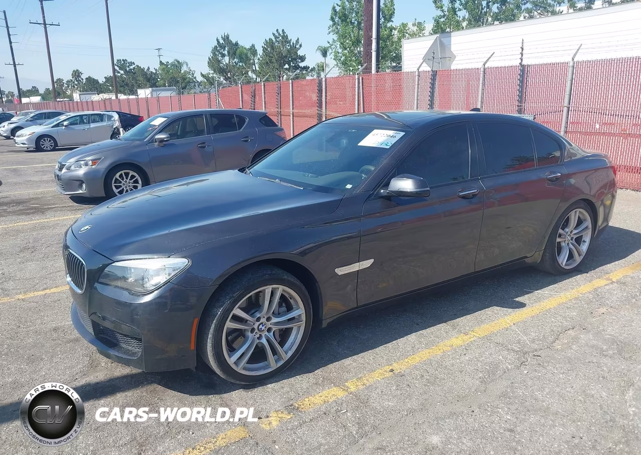 2014 BMW 750I VIN:WBAYA8C50ED824986 - 2