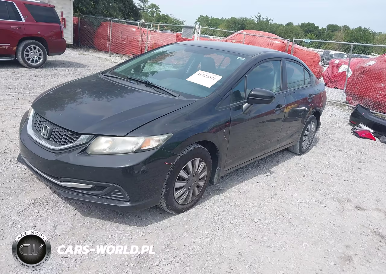2015 Honda Civic Lx VIN:19XFB2F51FE082601 - 2