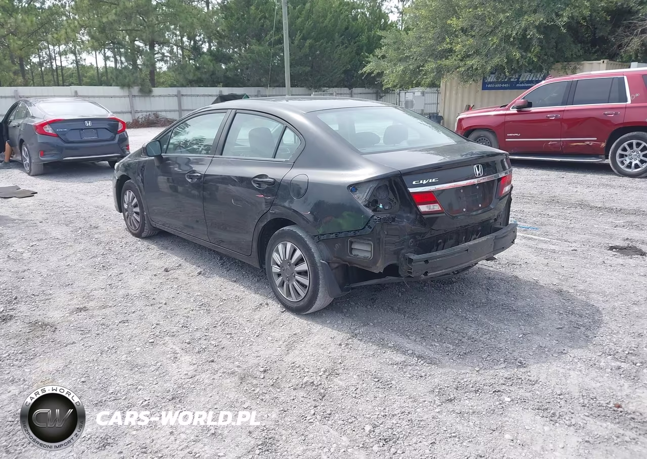 2015 Honda Civic Lx VIN:19XFB2F51FE082601 - 3