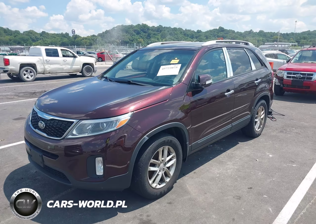 2015 Kia Sorento Lx VIN:5XYKT3A67FG634980 - 2