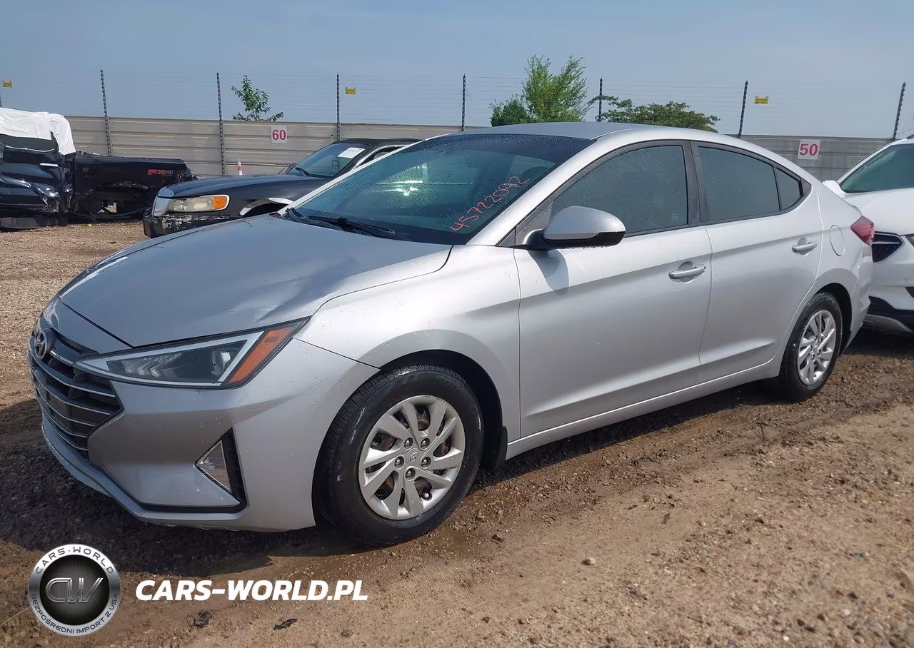 2020 Hyundai Elantra Se VIN:KMHD74LF5LU078674 - 2