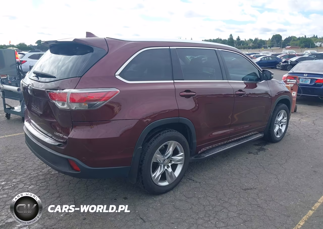 2014 Toyota Highlander Limited Platinum V6 VIN:5TDDKRFH2ES027900 - 4