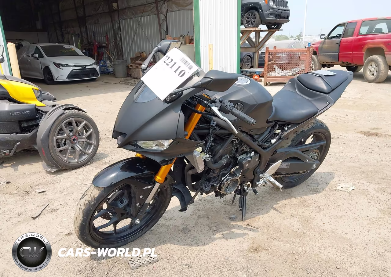 2019 Yamaha Yzfr3 A VIN:MH3RH18Y2KK001840 - 2